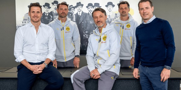 官方：多特续约主帅尼科-科瓦奇及其团队 合同期至2027